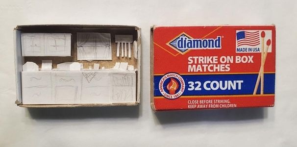 Miniature Matchbox Kitchen : 5 Steps (with Pictures) - Instructables