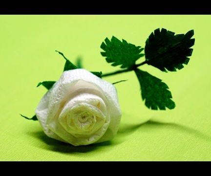 Flowers Making. Simple Way to Make a Real Rose / Paper Rose Making / Diy Paper Rose /Julia DIY