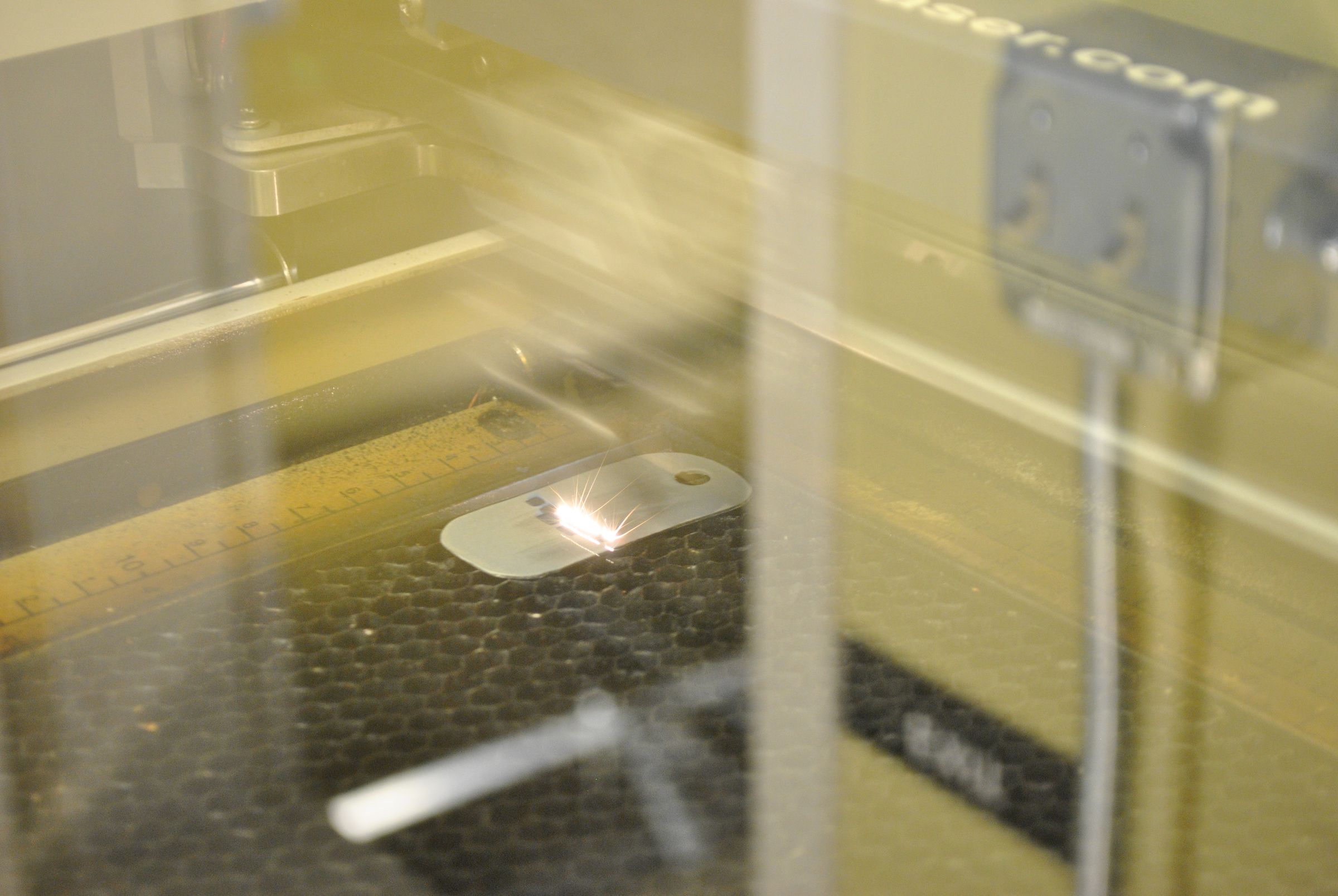 Scrap Metal and Lasers Cermark'd Keychains 5 Steps (with Pictures