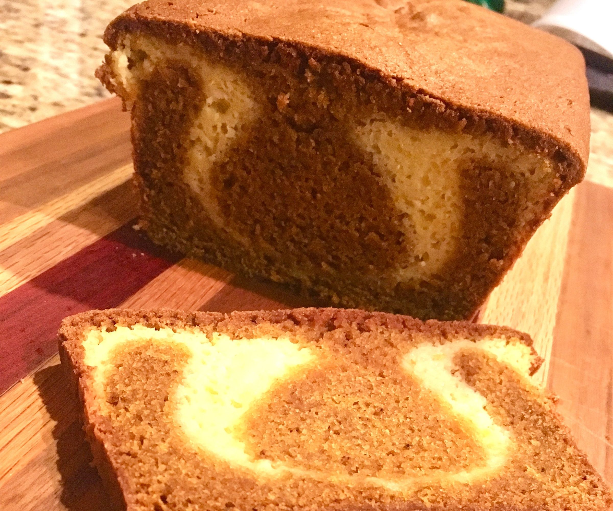 Sweet Pumpkin Ribbon Bread