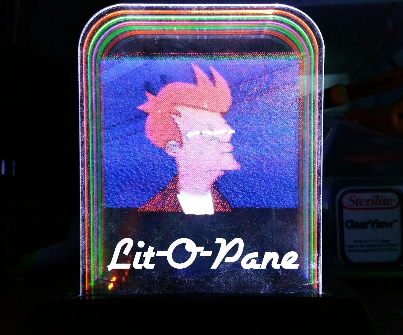 Lit-O-Pane (Full Color Edge-Lit Photo!!!)