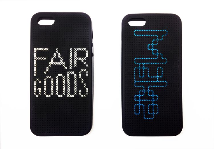DIY Cross-stitched IPhone Case