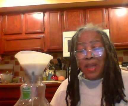 Making Irish Cream With Whisky for Valentines Day Gifts.