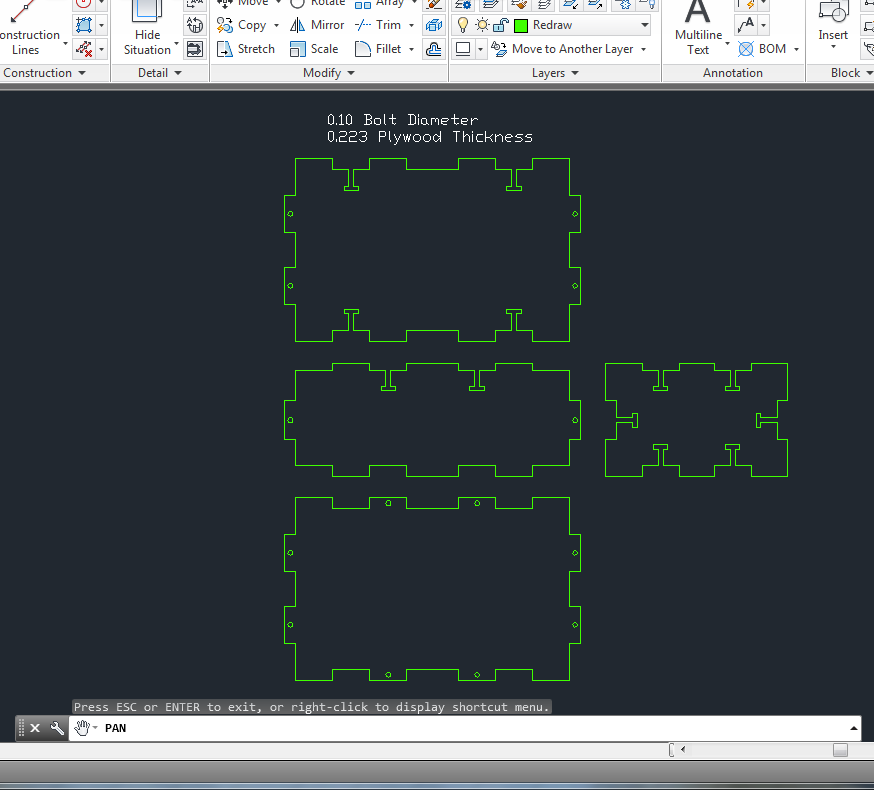 AutoCAD to Trotec Laser - I Made It at TechShop! : 15 Steps - Instructables