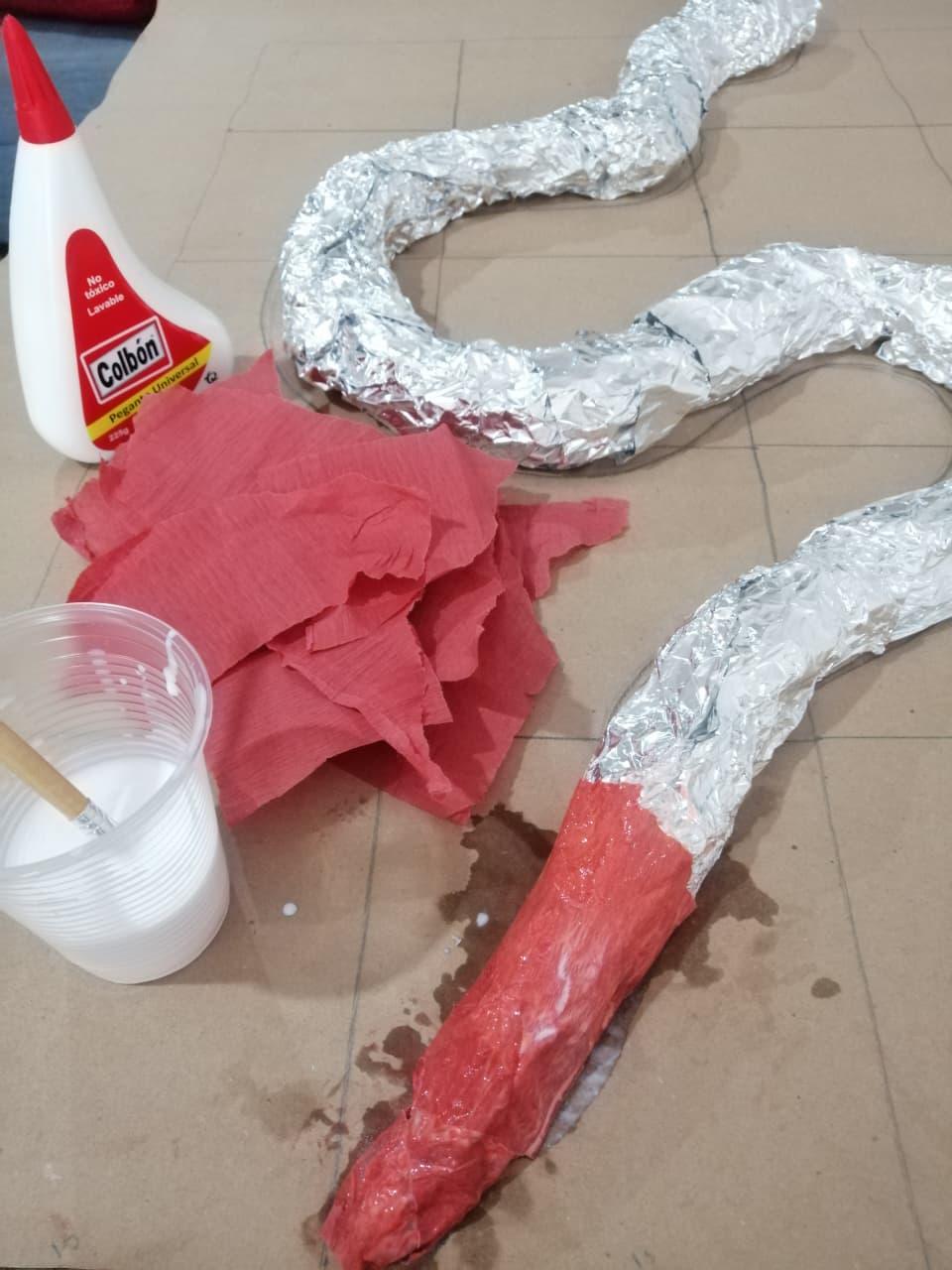 Refining the Snake's Form and Adding Color