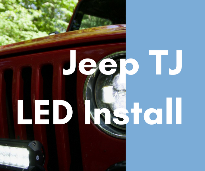 Jeep LED Light Installation