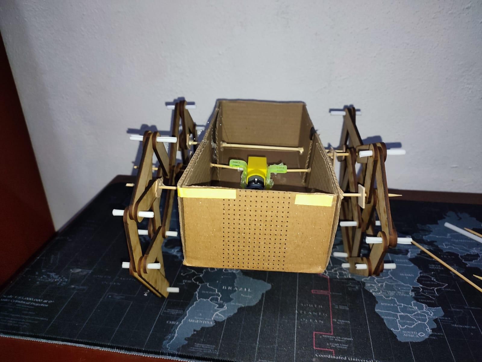 Robot With Theo Jansen Mechanism 9 Steps With Pictures Instructables