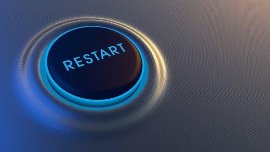 Tech Documentation/Graphic on How to Restart Windows Computer