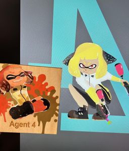 Agent 4 Splatoon Room Decoration!