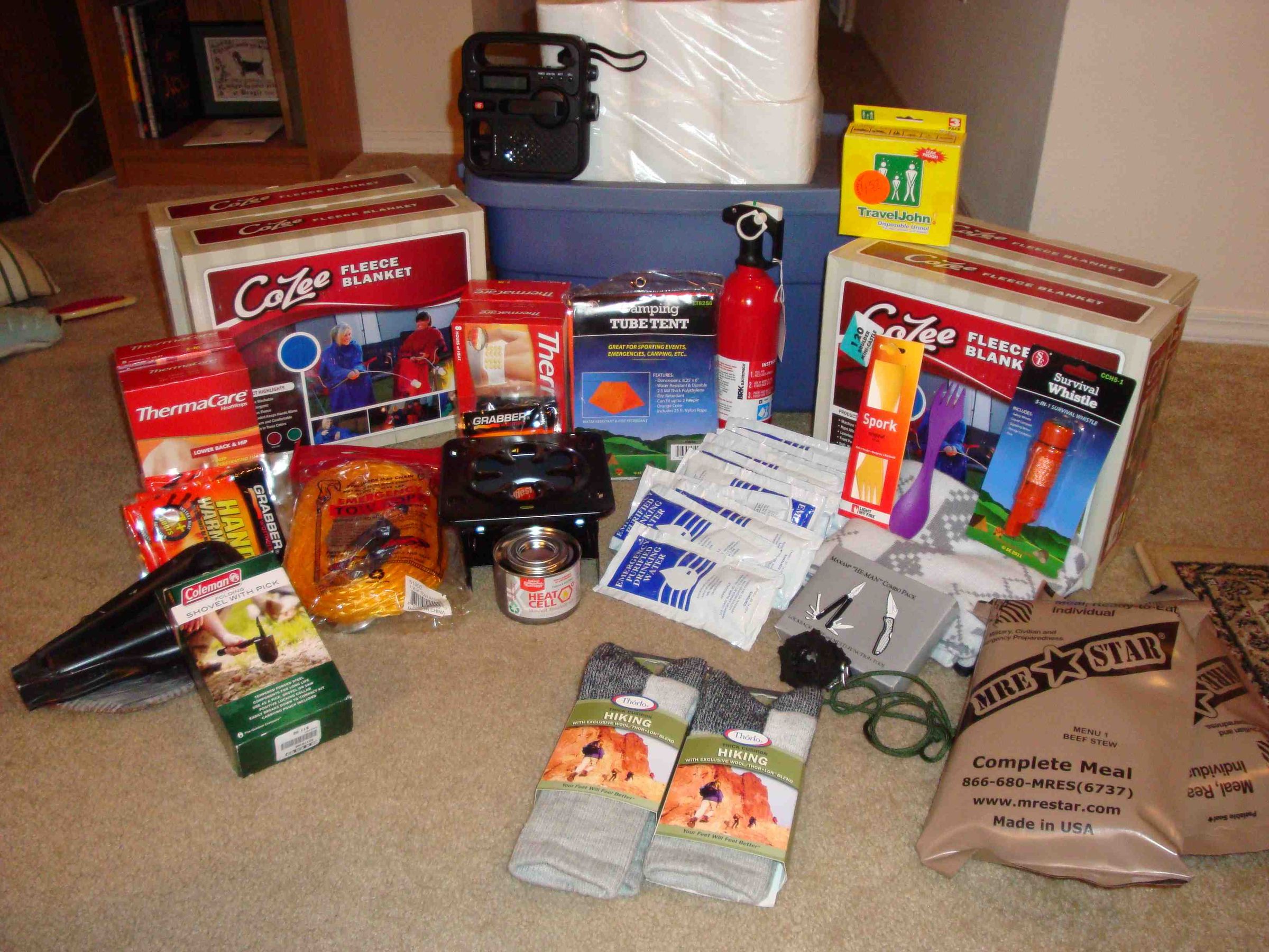 Winter Car Kit -- Suggestions Needed