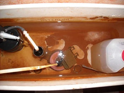 Toilet Tank Displacement