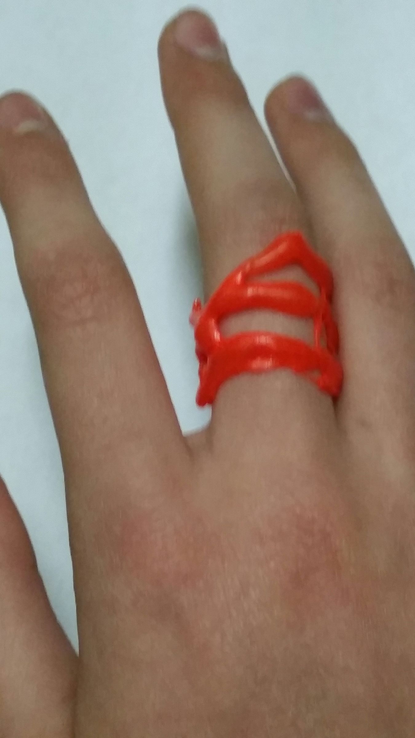 Hot Glue Ring 6 Steps Instructables