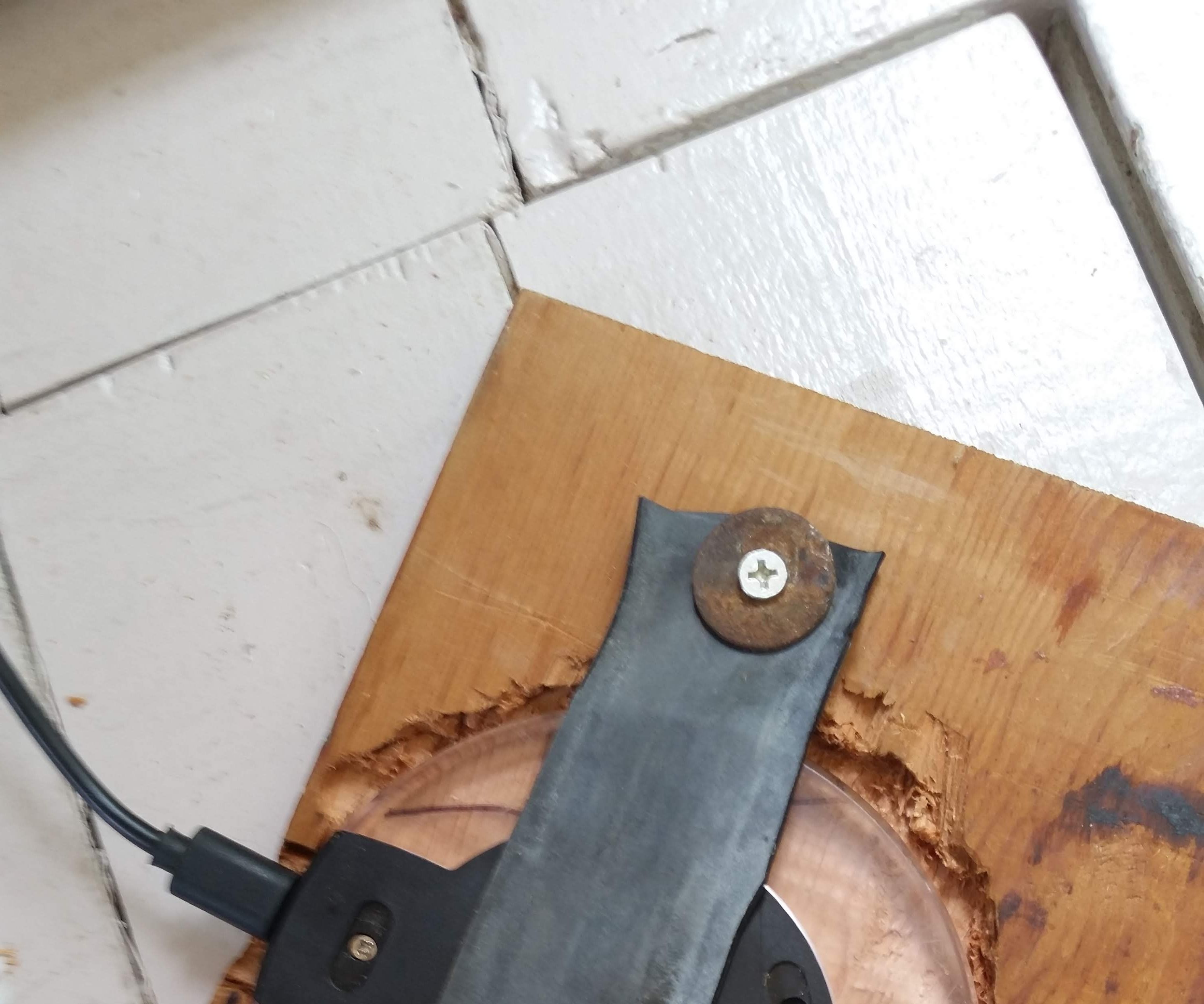 Wireless Charger Hidden in Antique