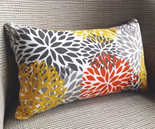 Simple Pillow Cover With Zipper
