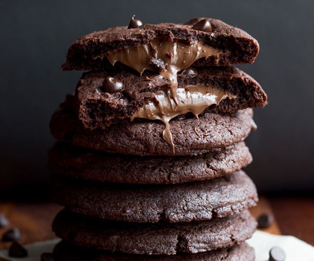 How to Make Game Changing Nutella Stuffed Chocolate Cookies
