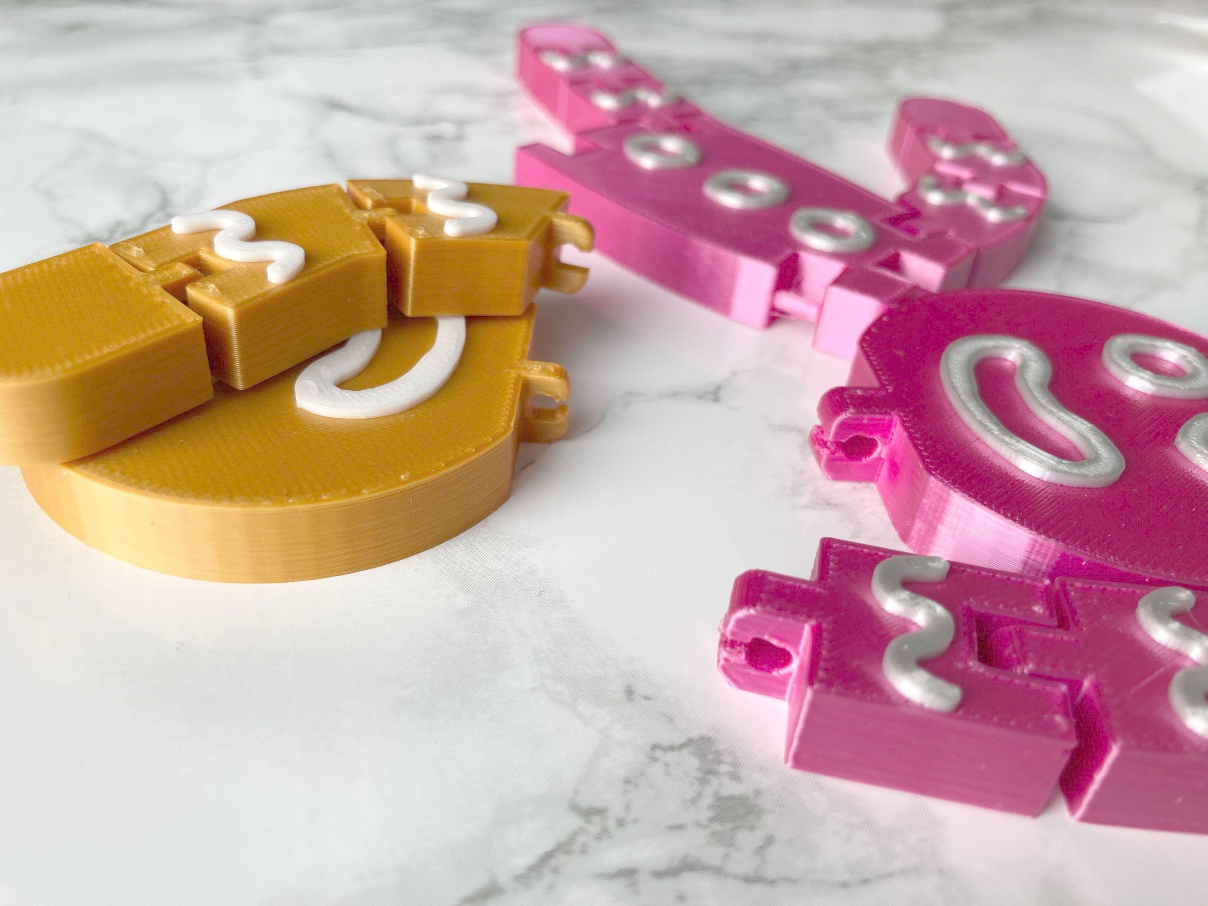 3D Print Articulated Gingerbread Man + Articulated Joint 8 Steps