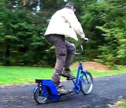 Muscular-driven City-scooter
