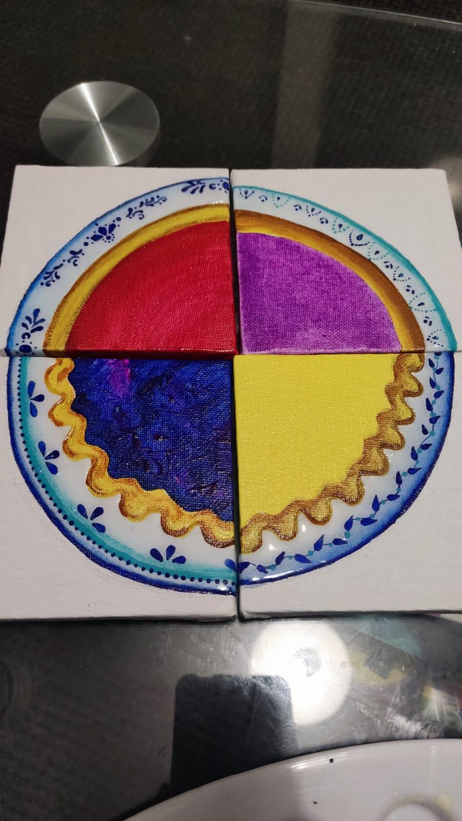 Ceramic Glaze Effect Using UV Resin