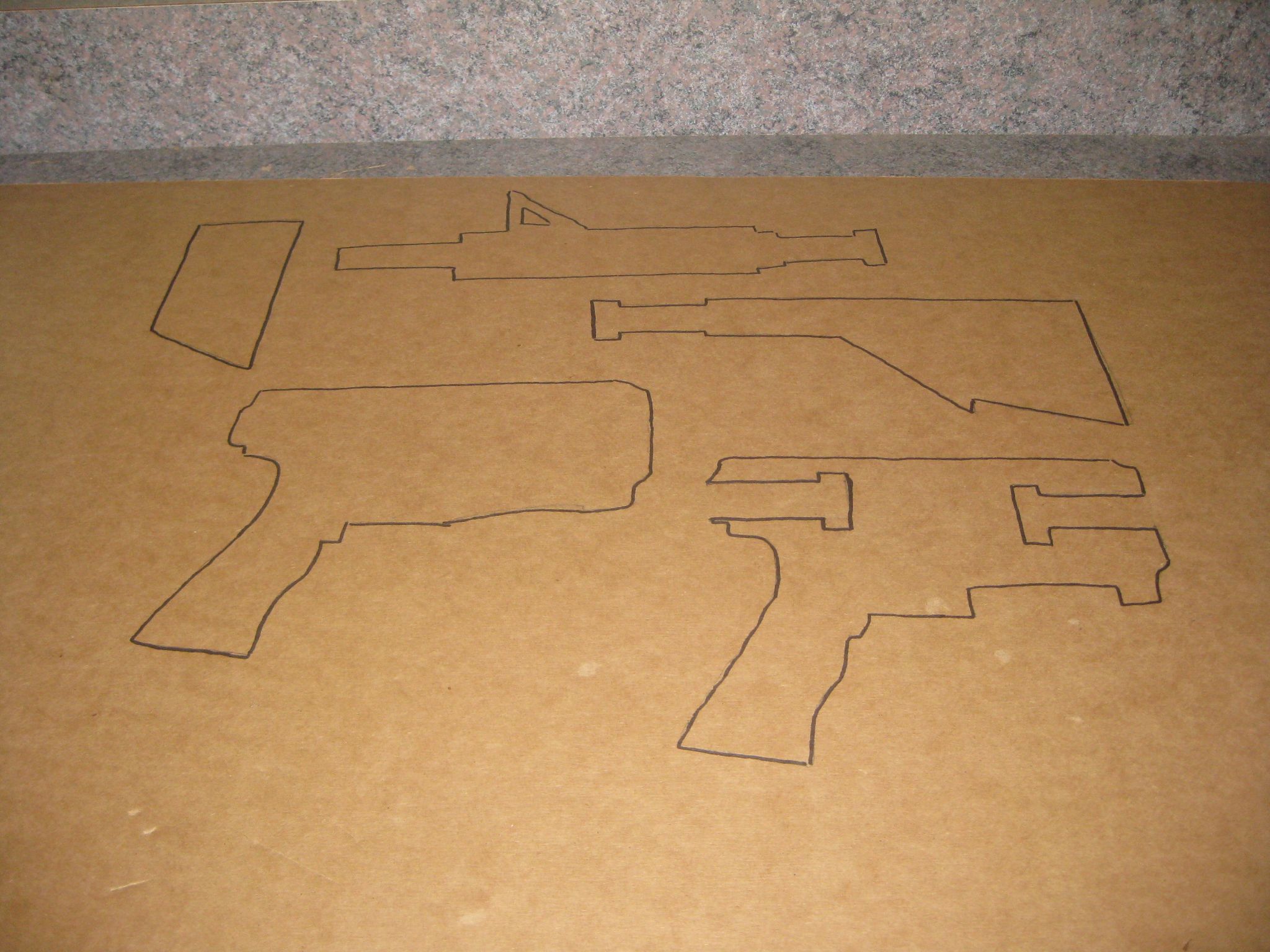 Cardboard Assault Rifle! : 5 Steps - Instructables