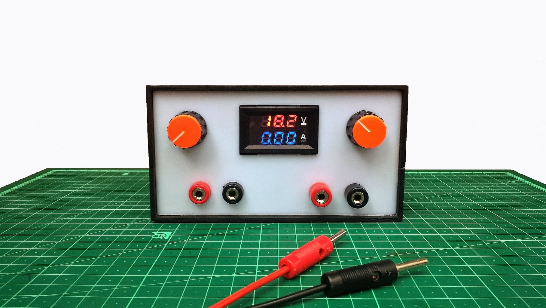DIY Variable Power Supply With Adjustable Voltage and Current : 14 ... Circuit Diagram