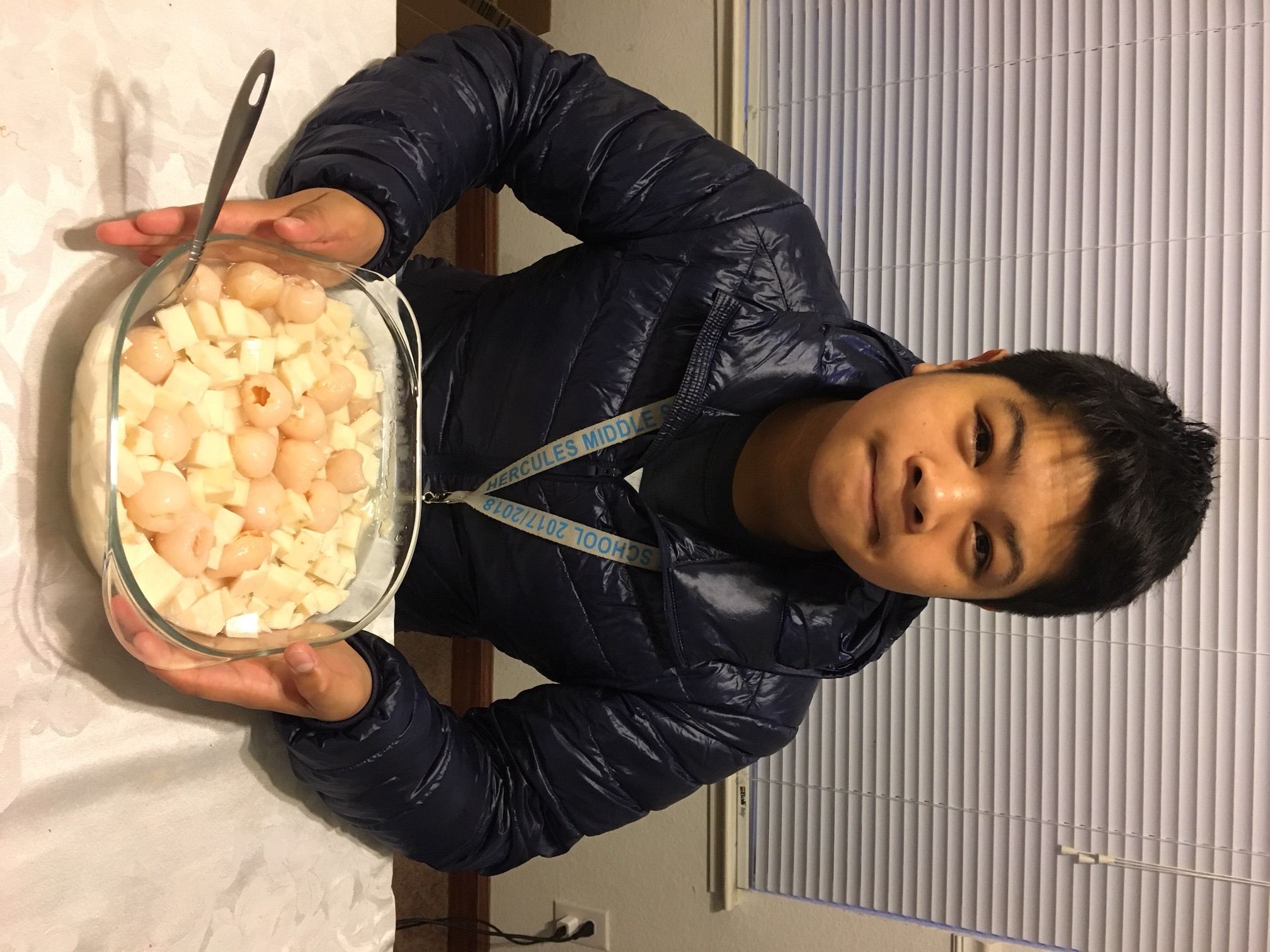 Almond Jelly With Lychee HMS2018 5 Steps Instructables