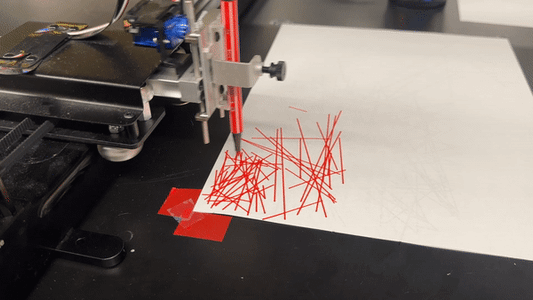 Person Detecting Drawing Machine