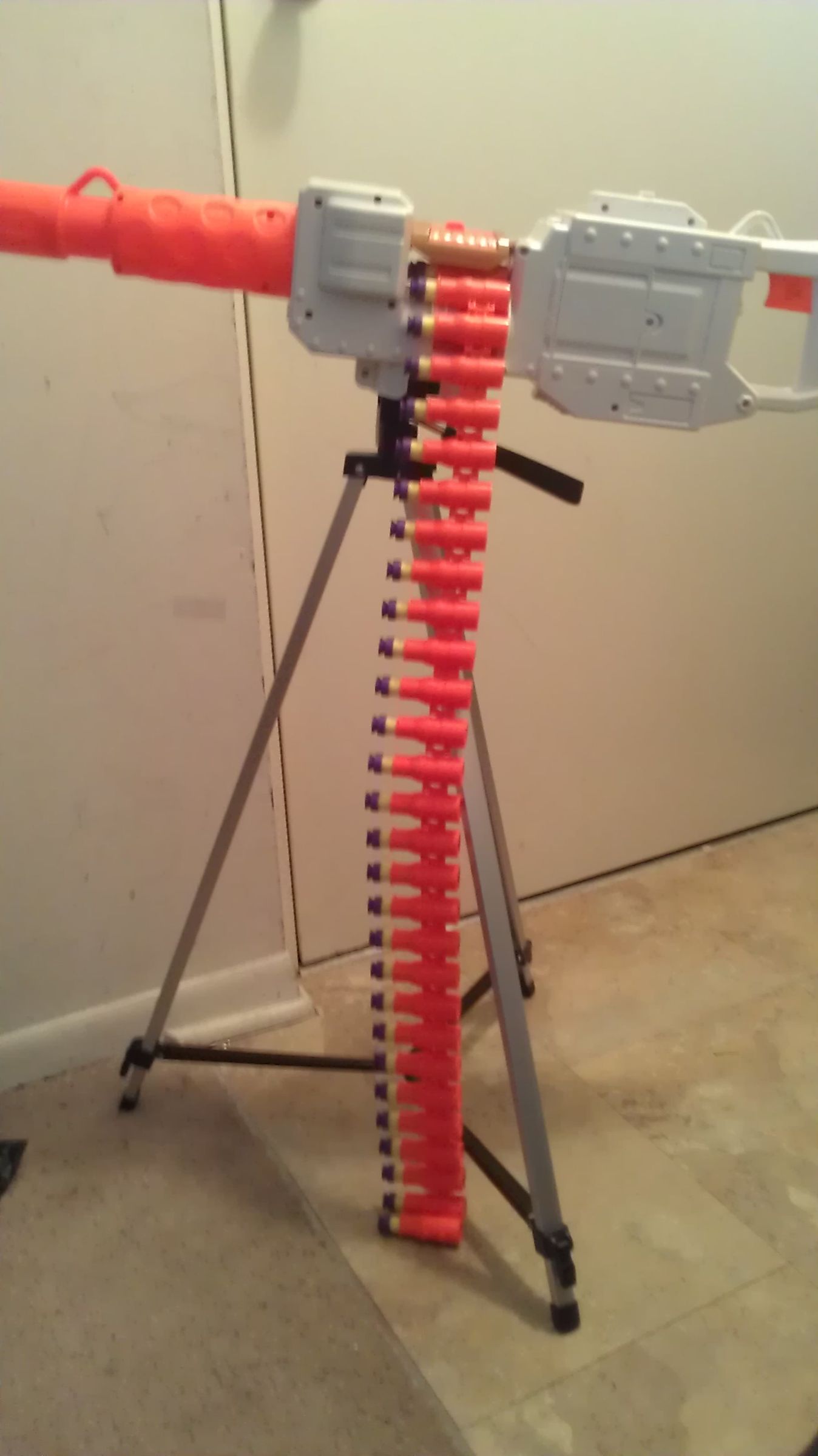 Nerf Browning M1919 Transformation