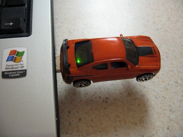 Make a Slick Hot Wheels USB Key!