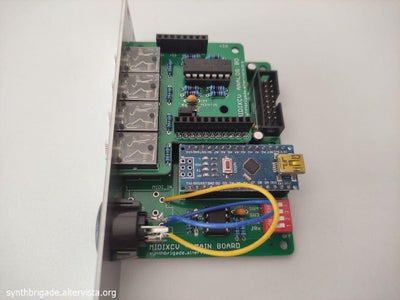 MIDIXCV - MIDI to Multiple Control Voltages Converter