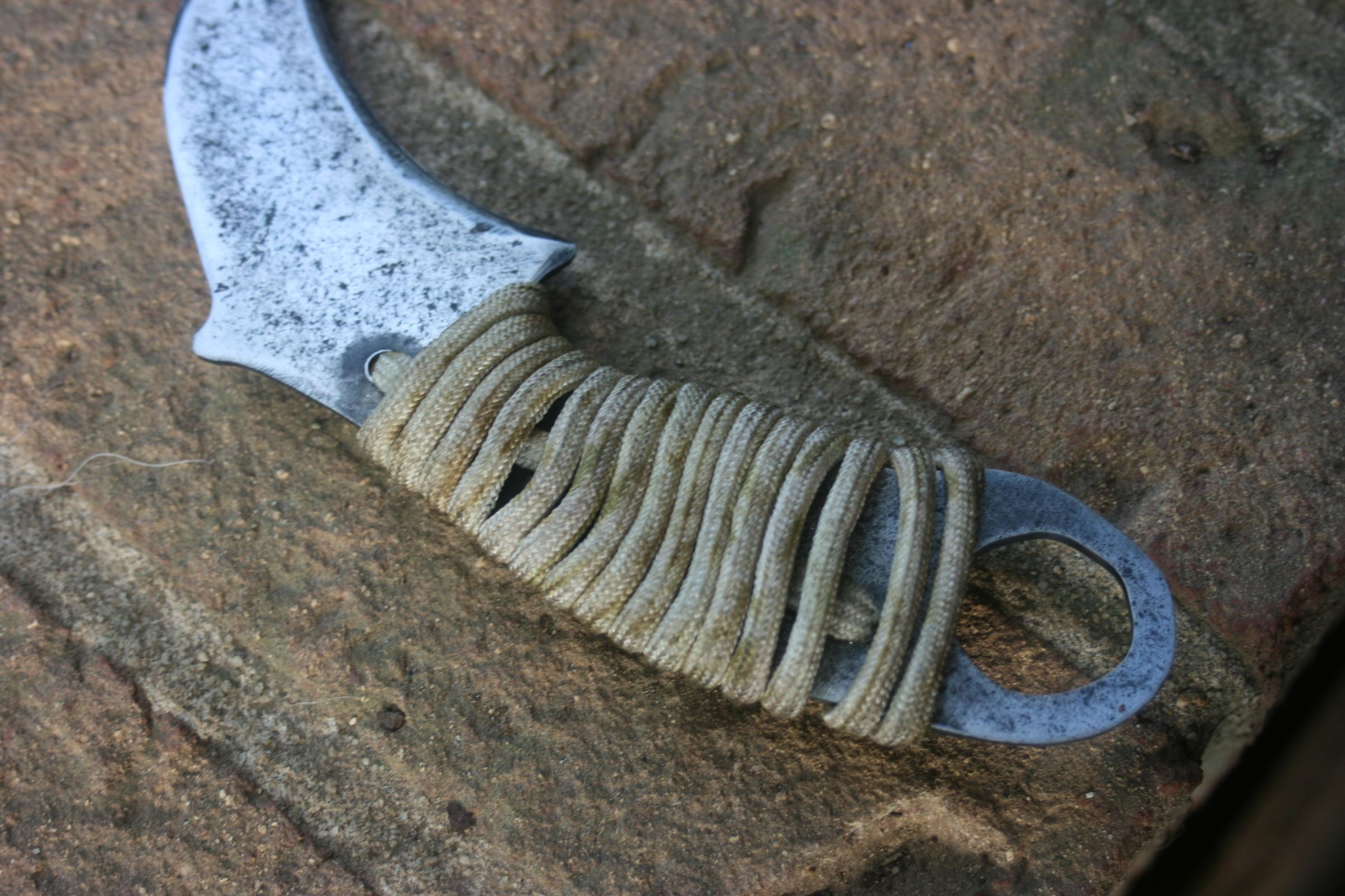 DIY Karambit Out of a Saw Blade Without CNC 6 Steps Instructables