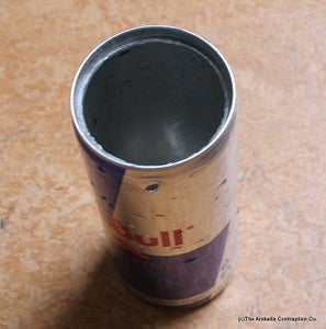 Step Two:prepare the Can,add the Cement Mix and the Copper Electrode