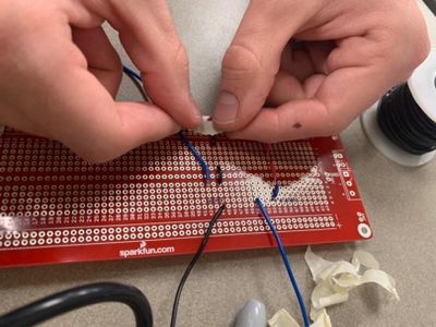 Soldering the Board Together
