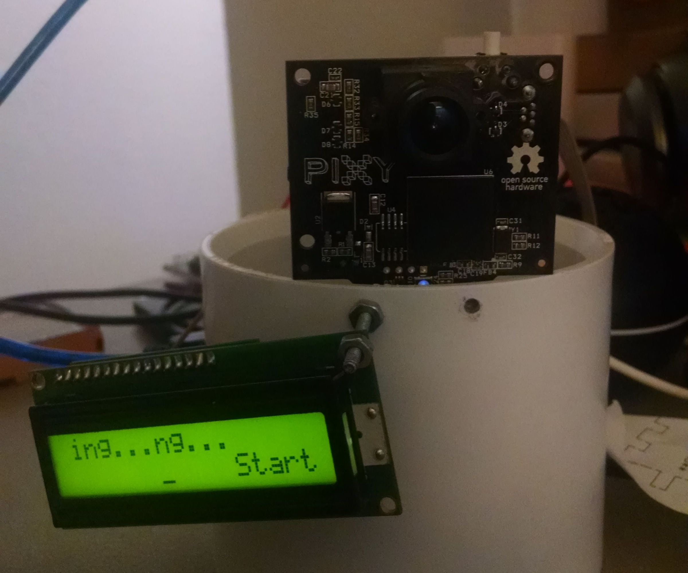 Using a PixyCam (CMUcam5) to Get Distance of a Known Object