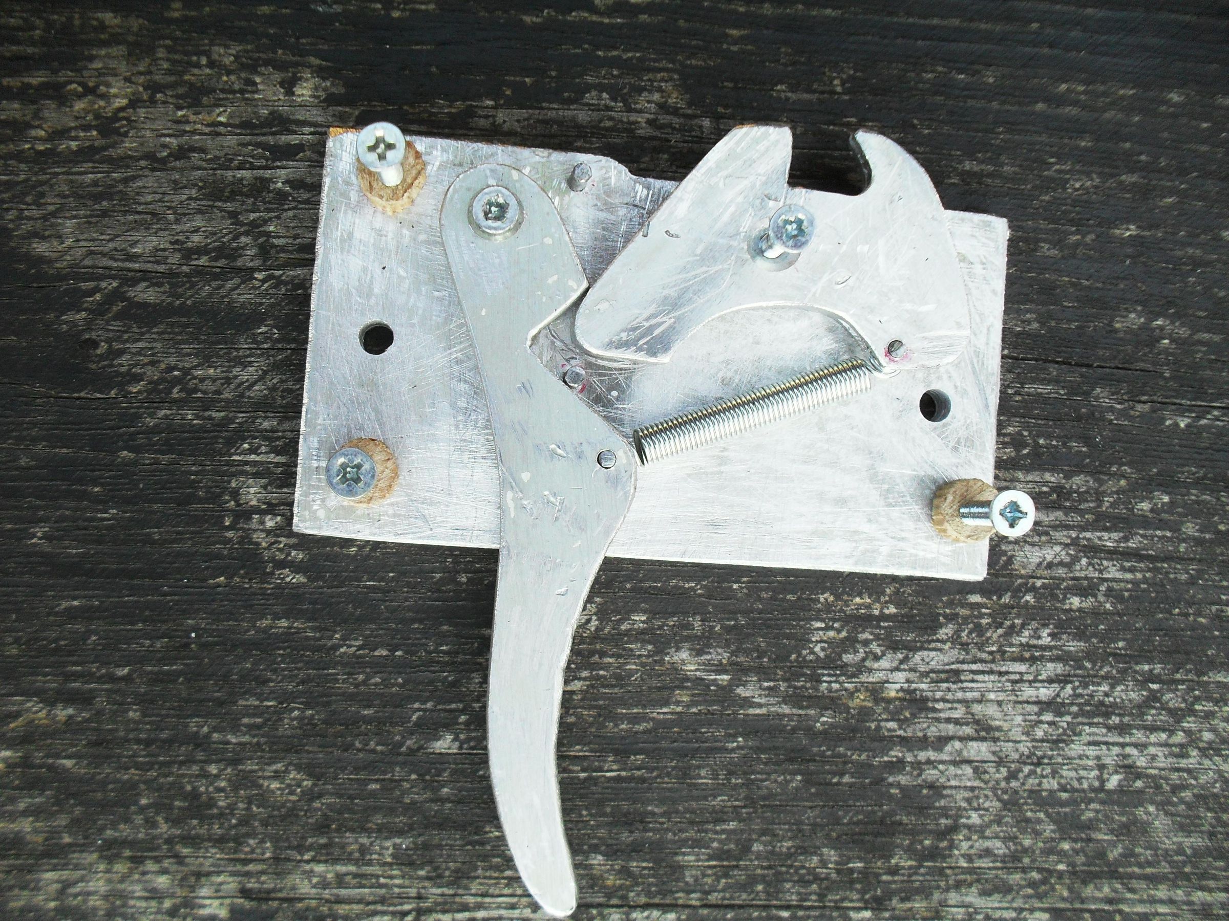 Crossbow Trigger Mechanism (simple But Sturdy) Instructables