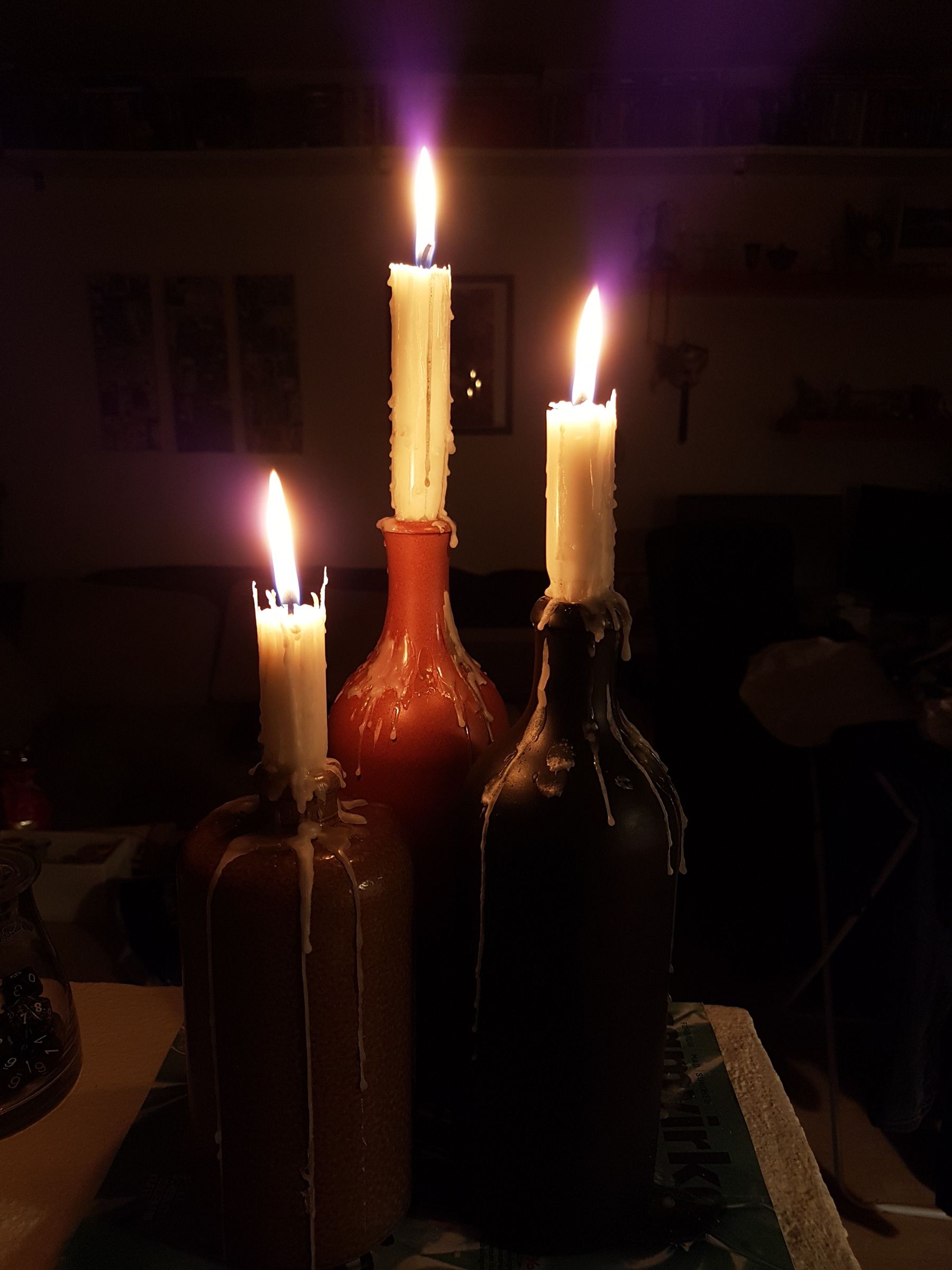 Flask Candleholder 
