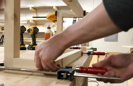 Attach Front Pieces of Towel Rack.