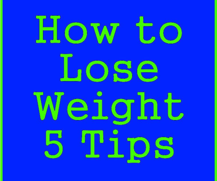 How to Lose Weight