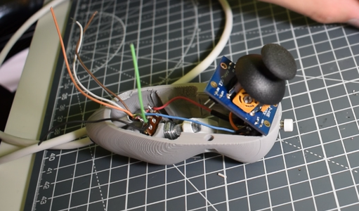 One-Hand 3D Printed Controller for Microcontroller Projects : 3 Steps ...