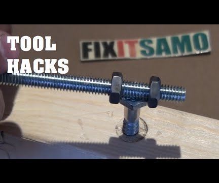 How to Remove a Screw, Bolt Without Any Tools - Tool Hacks 