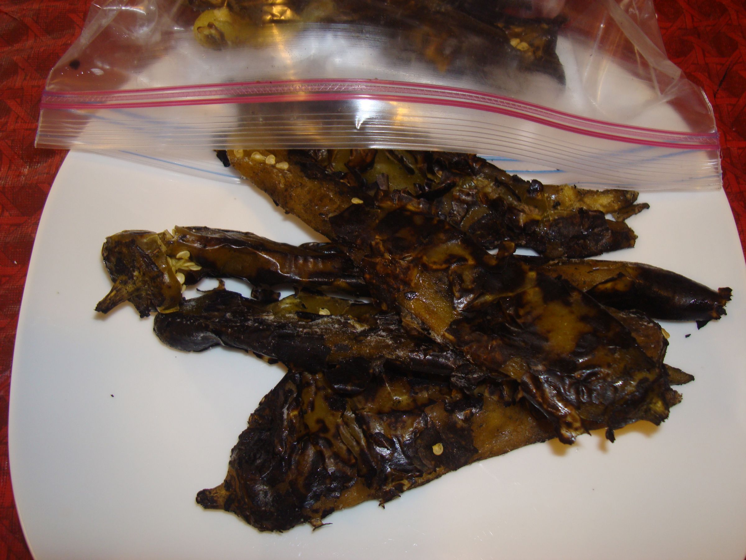 Freezing Green Chilies
