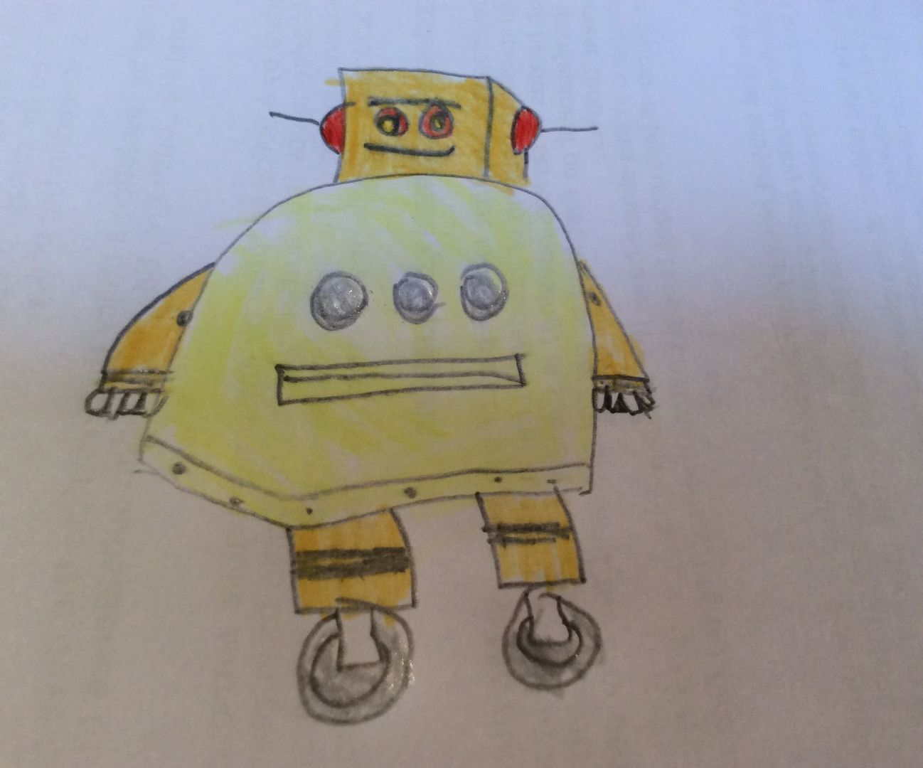 How to draw the instructable robot