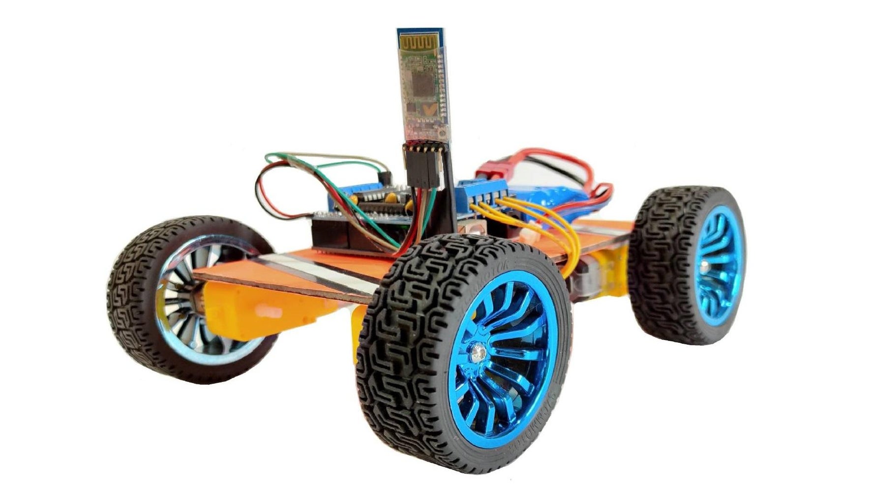 Bluetooth Controlled Car Using Arduino Uno and L293d Motor Driver : 5 ...