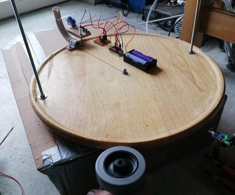 Coriolis Force Experiment
