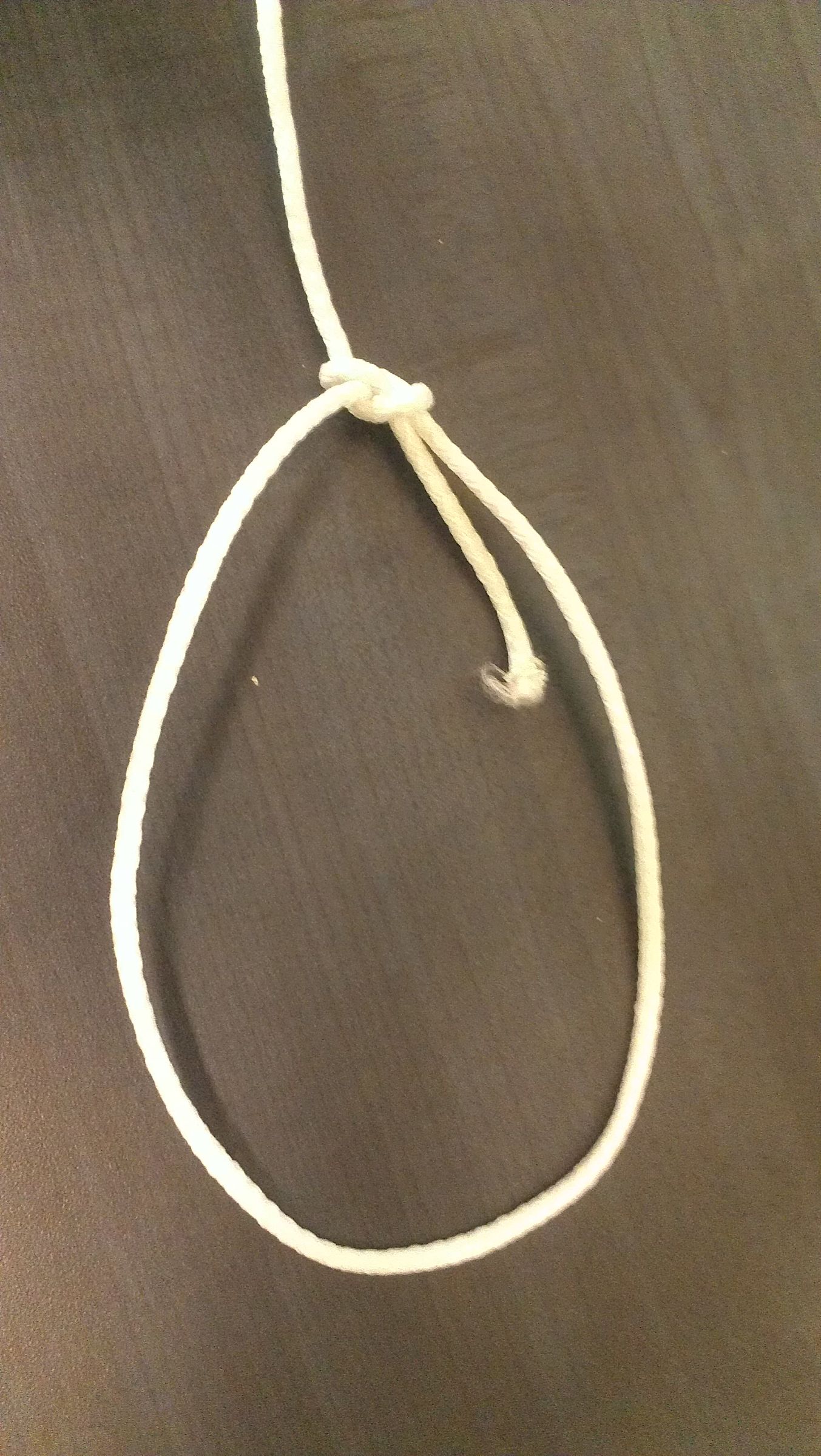 How to tie a bowline