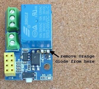 Modifications to the Relay Module