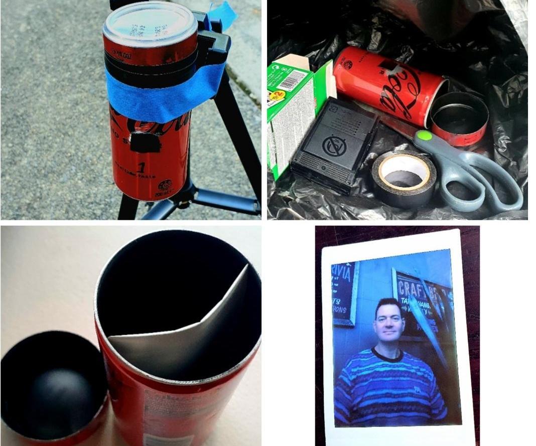 Instax Coke Can Pinhole Camera Photography