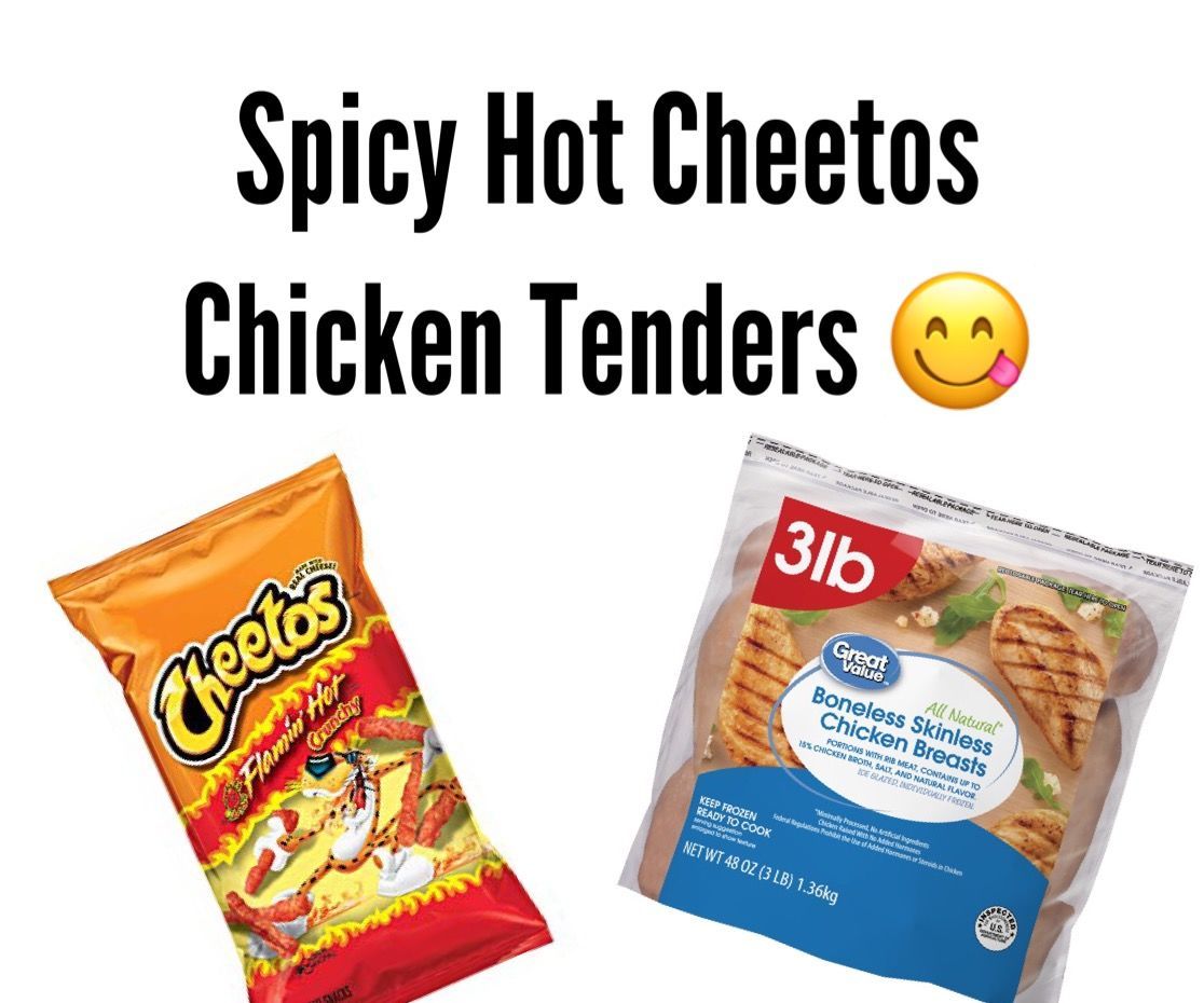 Spicy Hot Cheetos Chicken Tenders 