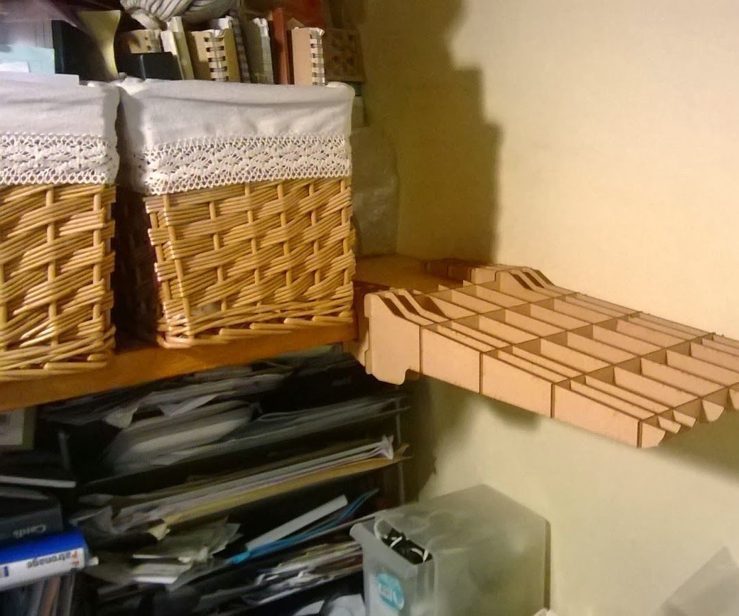 片持ち棚の製作