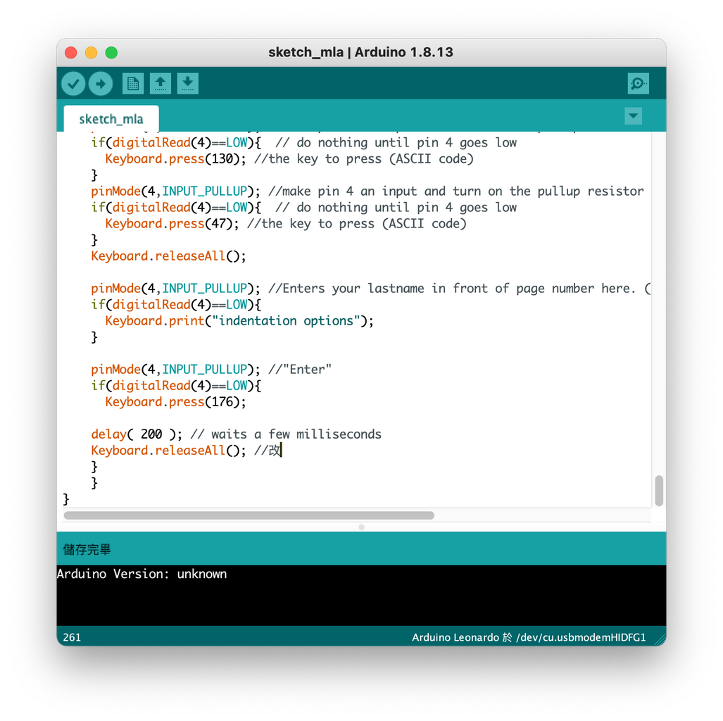 Arduino MLA-Formatting Machine : 4 Steps - Instructables