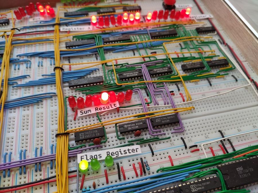 Bread Computer 8-bit Breadboard Computer : 4 Steps (with Pictures) - Instructables
